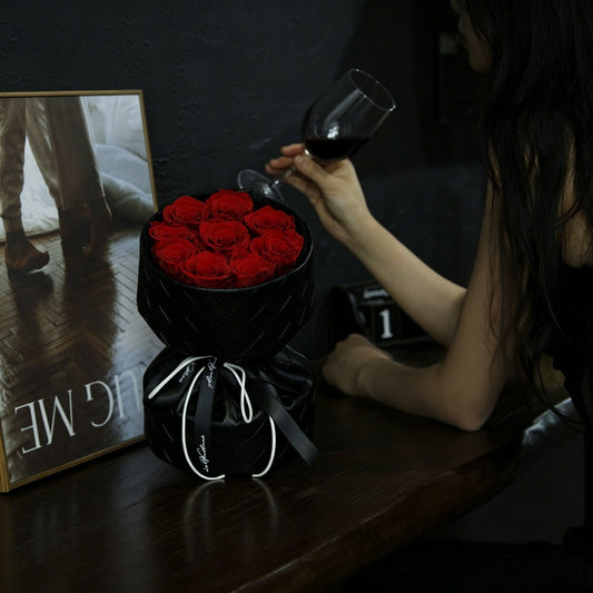 Eternal Flowers - Leather Bouquet
