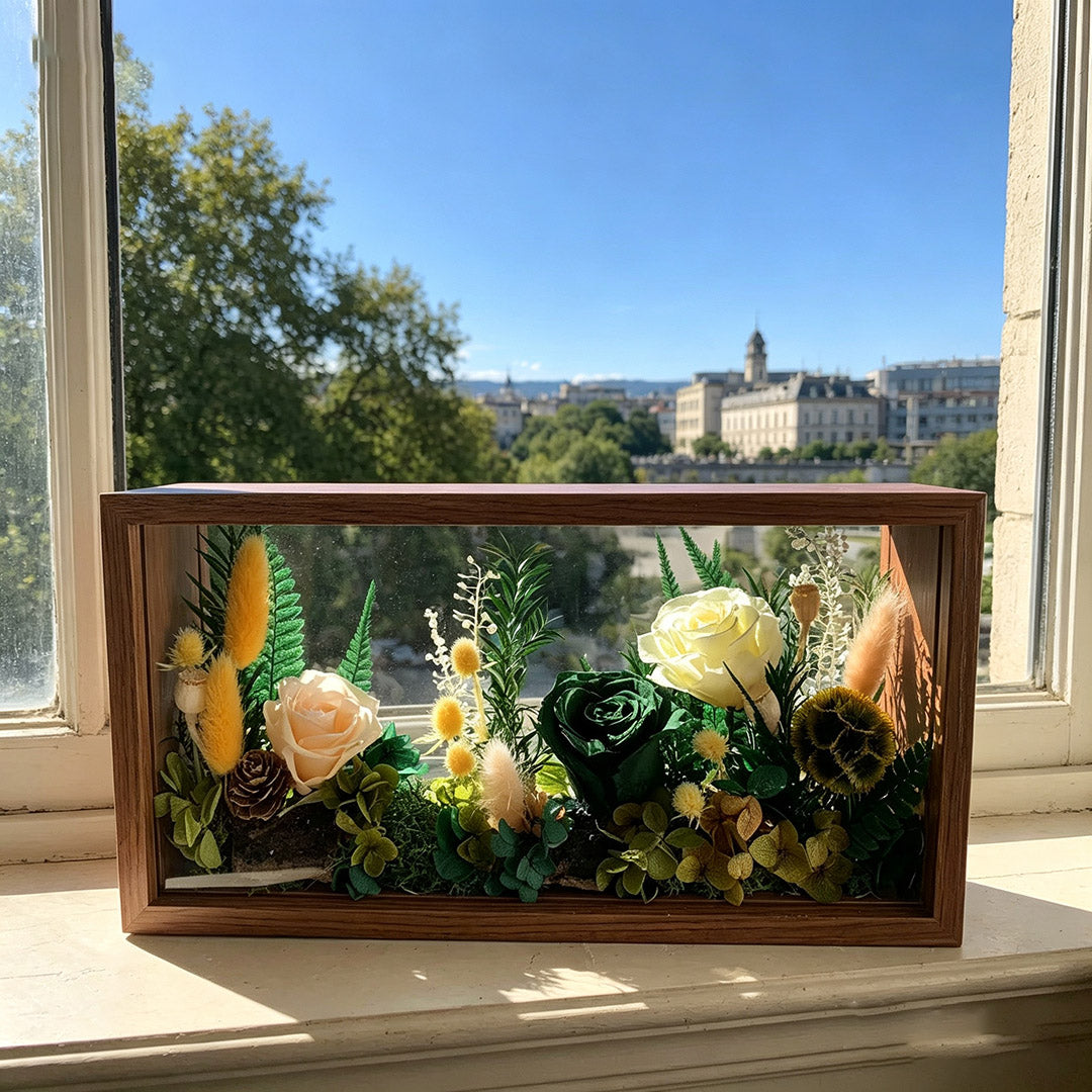 Illuminated Woodland Shadow Box