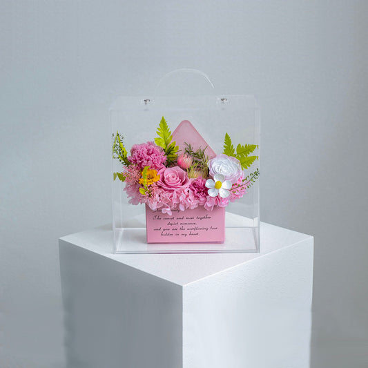 The Letter of Love: Preserved Flower Envelope Box