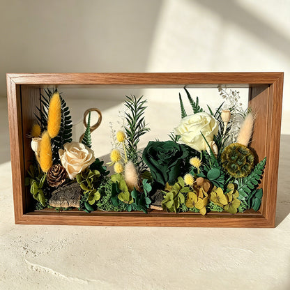 Illuminated Woodland Shadow Box