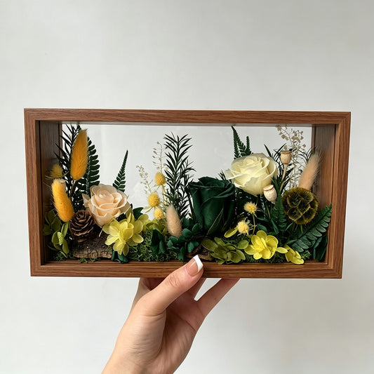 Illuminated Woodland Shadow Box