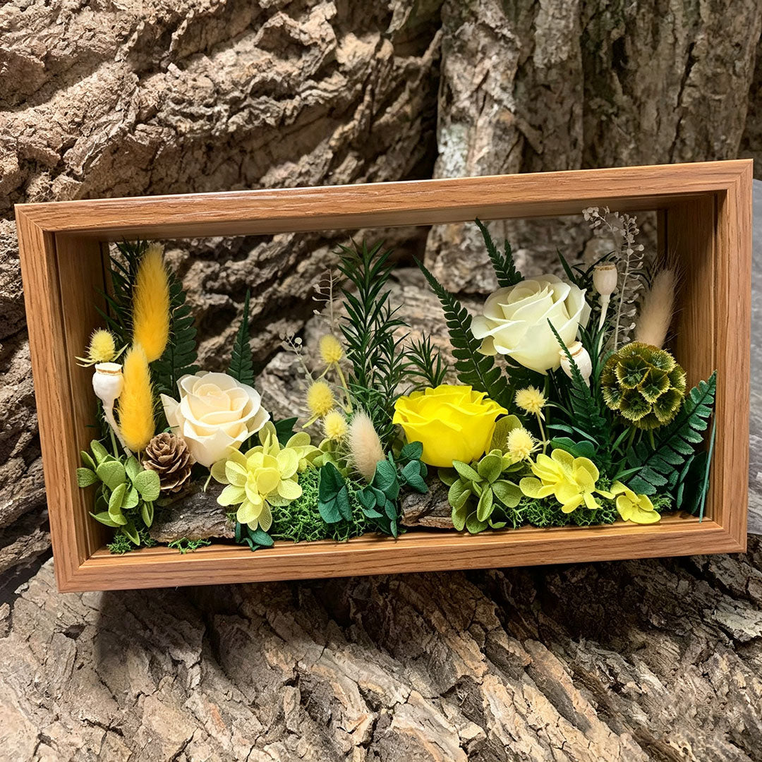 Illuminated Woodland Shadow Box