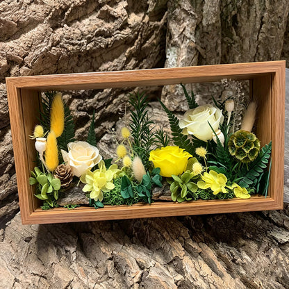 Illuminated Woodland Shadow Box