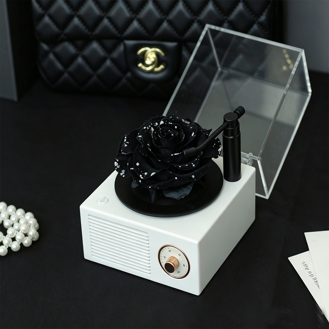 Eternal Flower Record Player USB Bluetooth