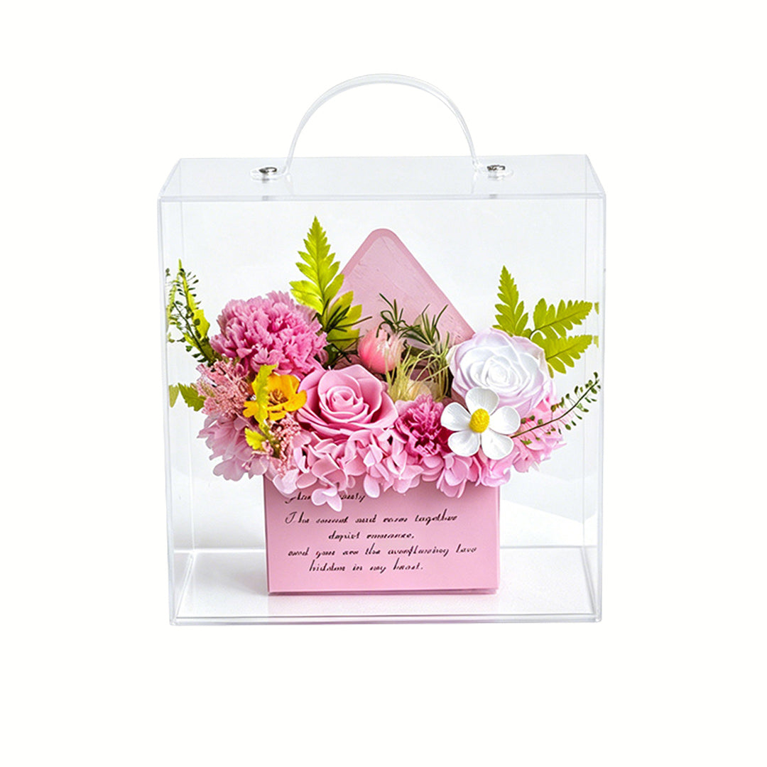 The Letter of Love: Preserved Flower Envelope Box
