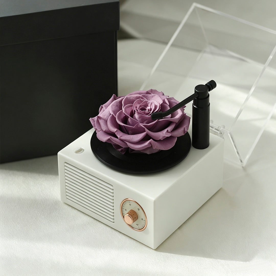 Eternal Flower Record Player USB Bluetooth