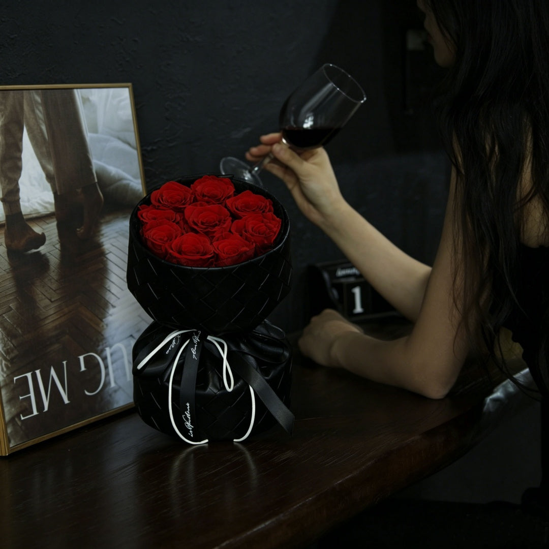 Eternal Flowers - Leather Bouquet