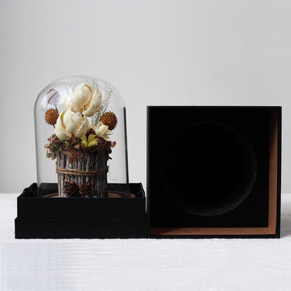 Rustic Woodland Glass Dome